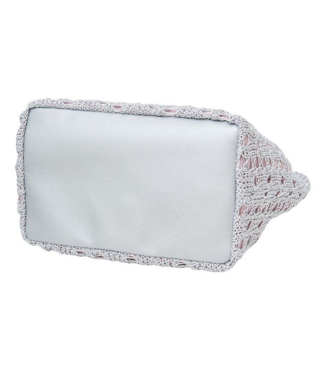 Green Parks ・ＱＵＯＮ　マクラメメタルトート Silver