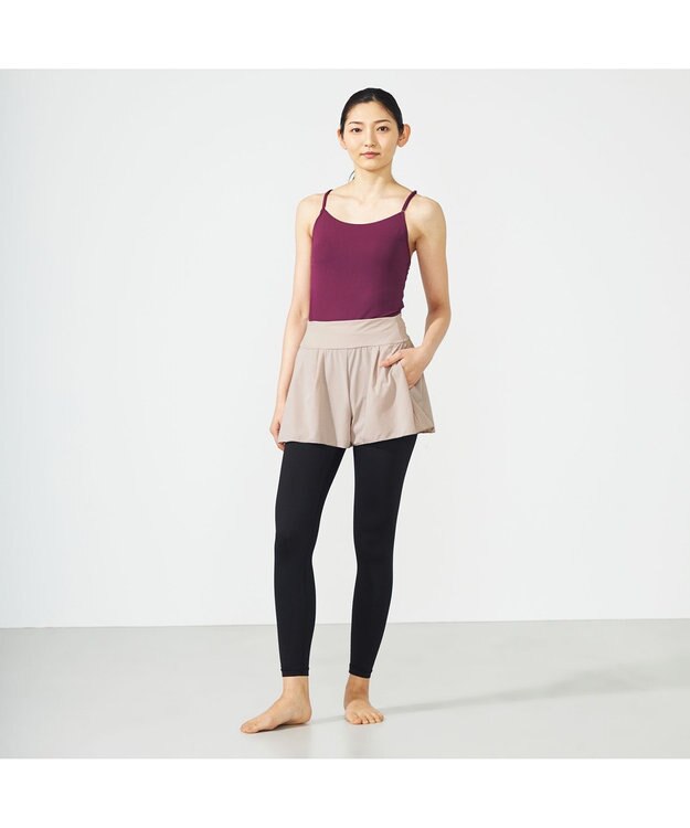 Chacott スキンレギンス ブラック