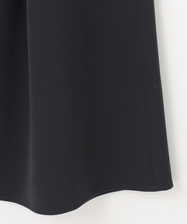 #Newans 【セレモニーにも】＜亀恭子さんコラボ＞ベルシルエットミディ丈スカート ネイビー系