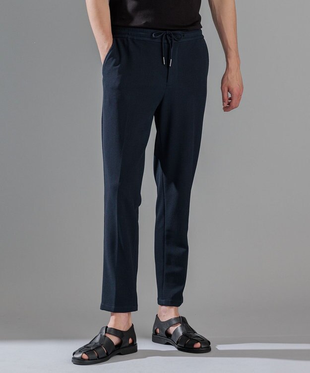 JOSEPH HOMME 【LEON 8月号掲載】ソフトタックジャージー / PEGG EASY ネイビー系