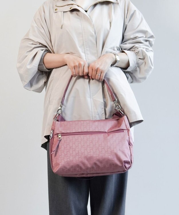 ACE BAGS & LUGGAGE PROGRES プログレ プリエ ショルダーバッグ ２WAYショルダー 68165  レディース 強撥水機能 ピンク