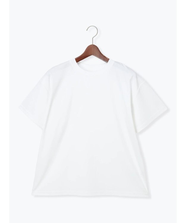 Te chichi 【遮熱/調温】ビッグTシャツ オフホワイト