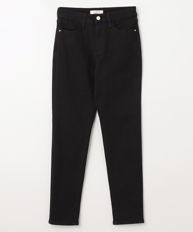 ANY L 【美脚見え/お腹周りスッキリ】スタイルアップスキニー ブラック系