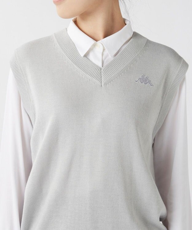 OP／FILA 【Kappa】スクールベスト グレー