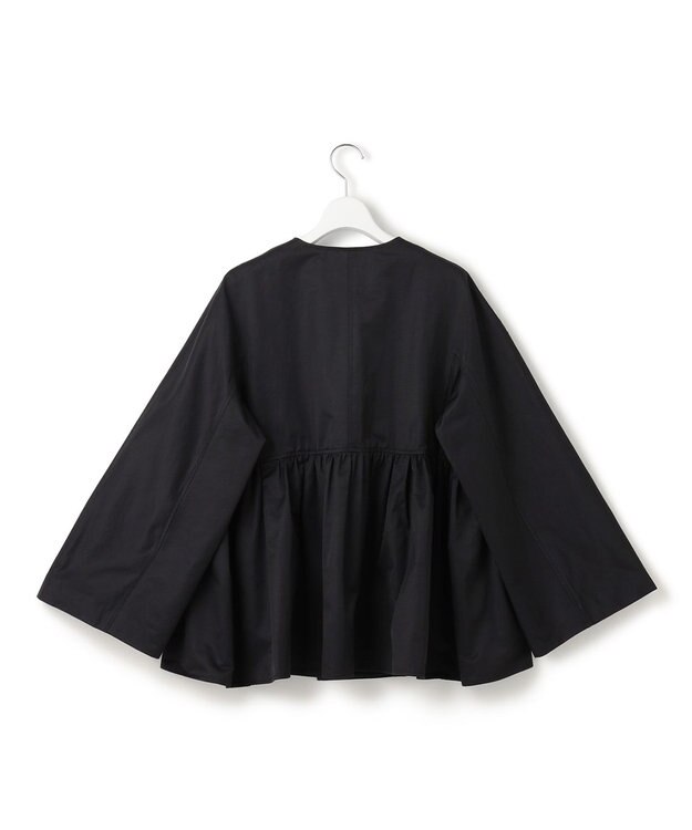 23区 【VERYコラボ/撥水加工】グロッシーツイル アウター ブラック系