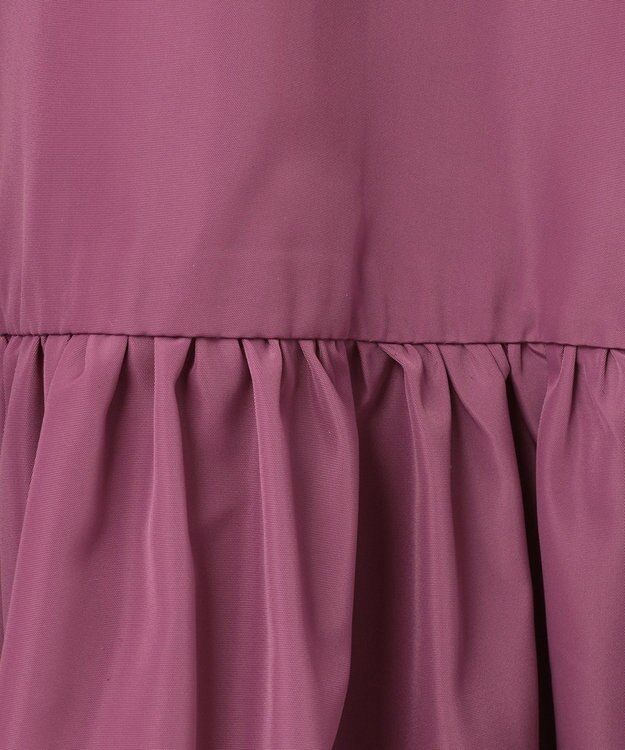 SHARE PARK LADIES 【ウォータープルーフ】　マキシティアードスカート ピンク