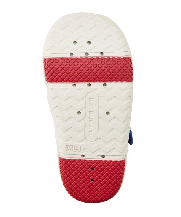 MIKI HOUSE HOT BISCUITS 【13-16cm】 ダブルラッセル ウォーターベビーサンダル 赤×紺