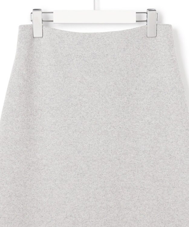 23区 【VERY掲載/洗える】カシミヤブレンド Iライン ニットスカート ライトグレー系