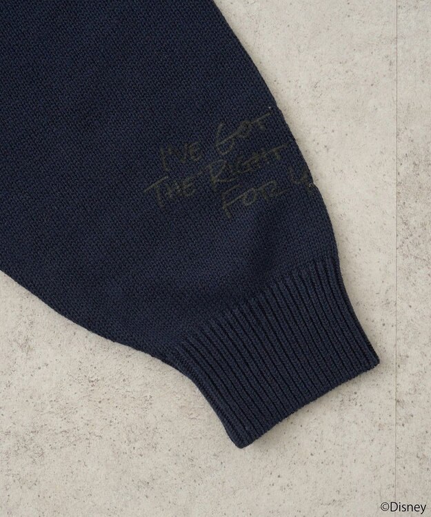 earth music&ecology Ｖｉｌｌａｉｎｓ　マレフィセント／ニットカーディガン Navy