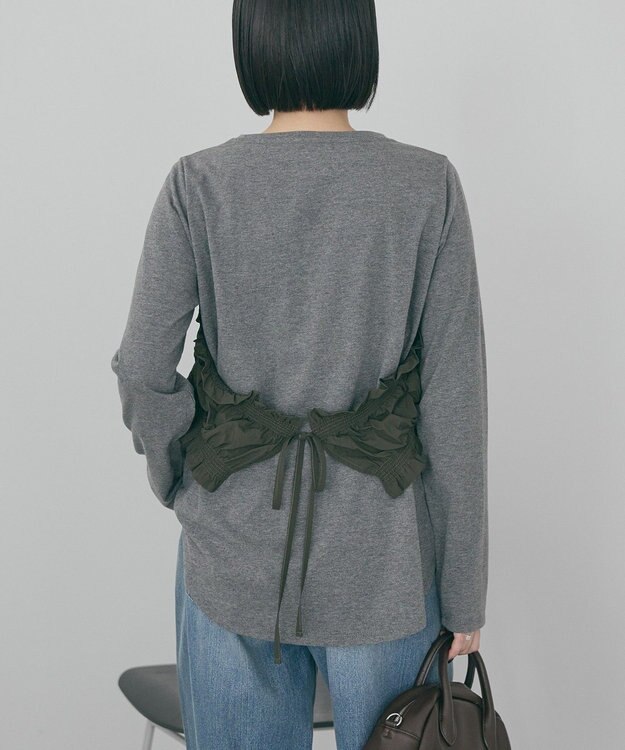 AMERICAN HOLIC ビスチェレイヤードプルオーバー Khaki