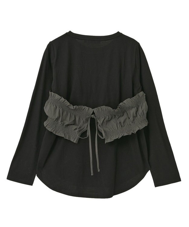 AMERICAN HOLIC ビスチェレイヤードプルオーバー Charcoal Gray