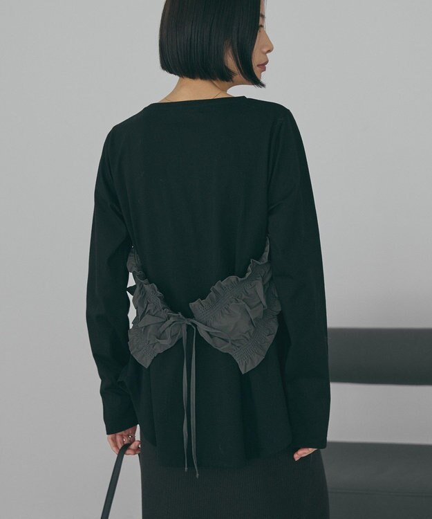 AMERICAN HOLIC ビスチェレイヤードプルオーバー Charcoal Gray