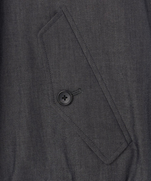 J.PRESS MEN ボンディングデニム ゴルフジャケット ネイビー系