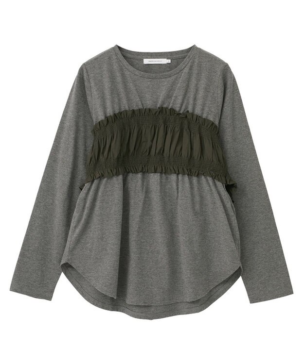 AMERICAN HOLIC ビスチェレイヤードプルオーバー Khaki