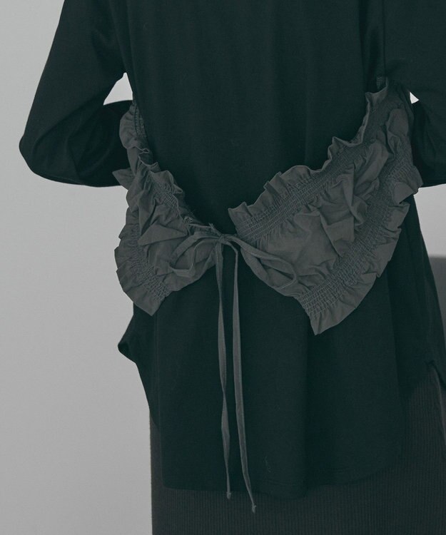 AMERICAN HOLIC ビスチェレイヤードプルオーバー Charcoal Gray