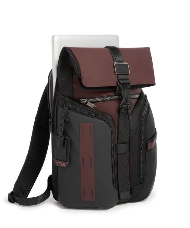 TUMI ALPHA BRAVO 「ロジスティック」バックパック オックス ブラッド