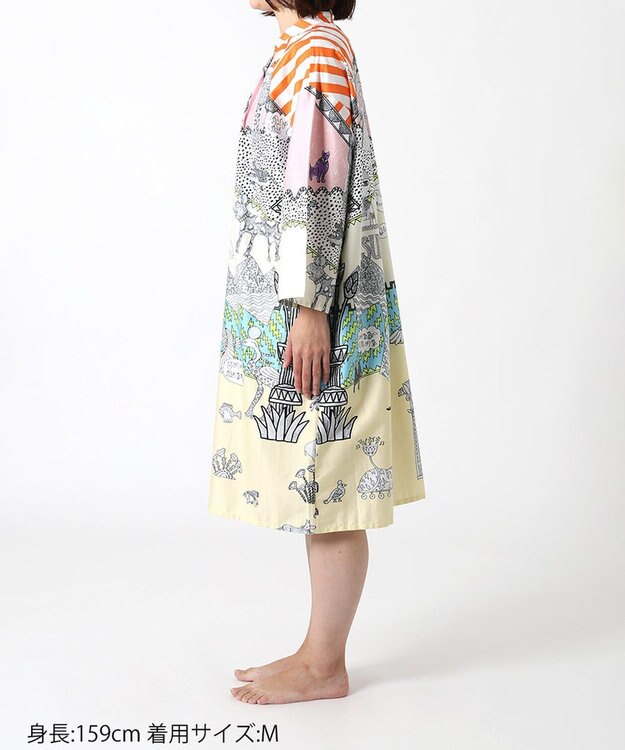 tsumori chisato SLEEP ツモリチサト ワンピース 8分袖 ルームウェア レディース UNX574 /ワコール ピンク