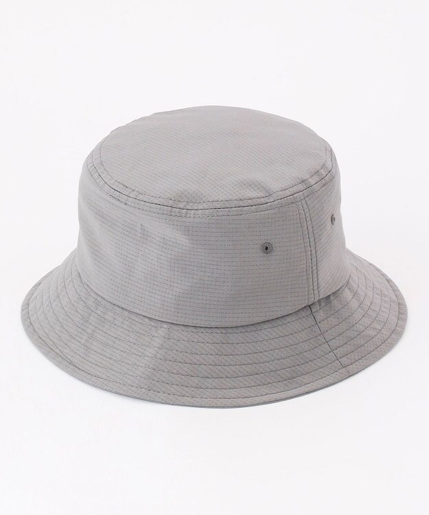 J.PRESS YORK STREET 【UNISEX】ロゴ刺繍バケットハット グレー系