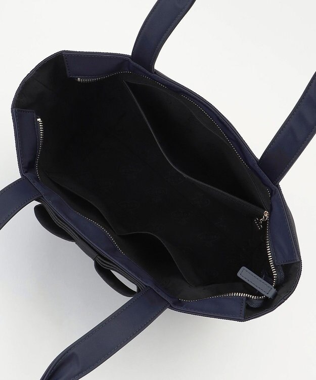 TOCCA 【撥水・A4サイズ対応】RIBBON BRICK A4TOTE トートバッグ ネイビー系