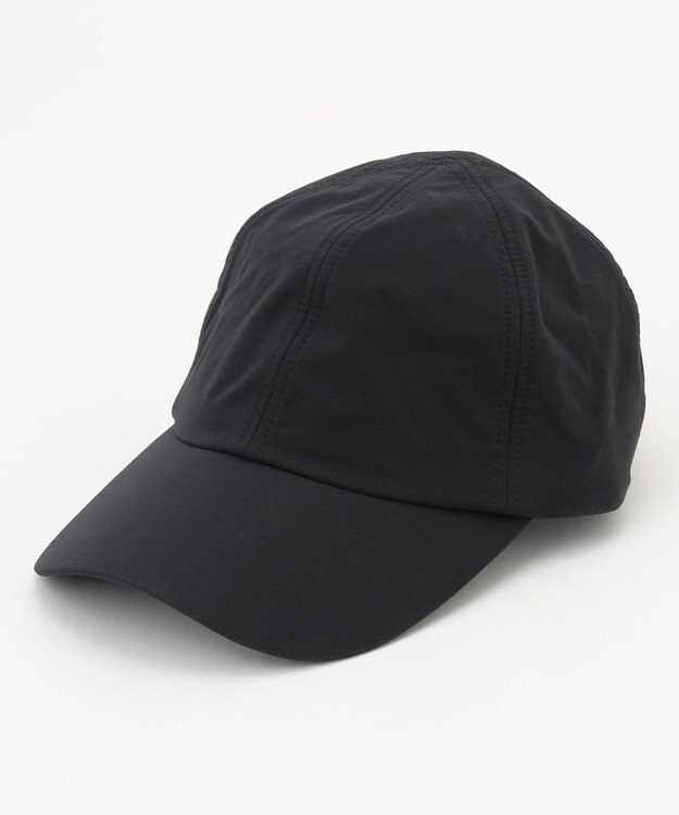 UNFILO 【接触冷感/UVケア/軽量】FINE MOVE スタジアムキャップ ブラック