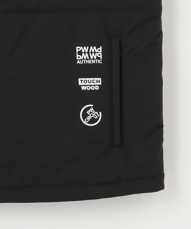 PW CIRCULUS 【MEN】中綿ベスト ブラック系