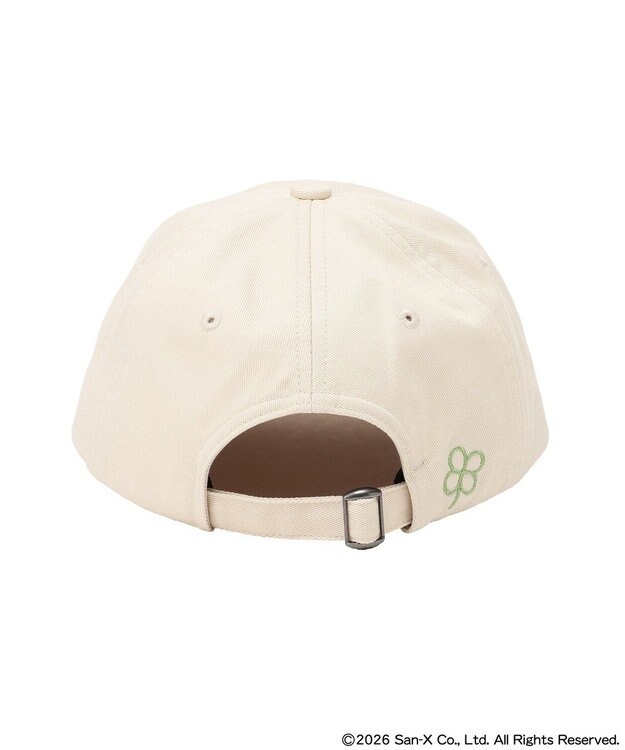 earth music&ecology 【予約】リラックマ×earth ワンポイント刺?キャップ アイボリー