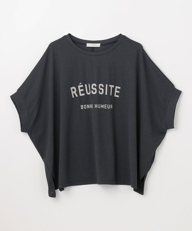 ANY シアージョーゼットボクシーロゴＴ チャコール