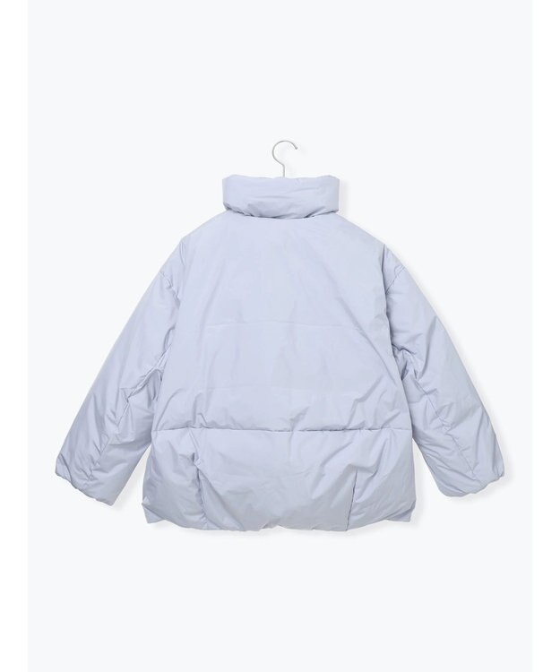 Te chichi スタンドカラーショートダウンジャケット ブルー