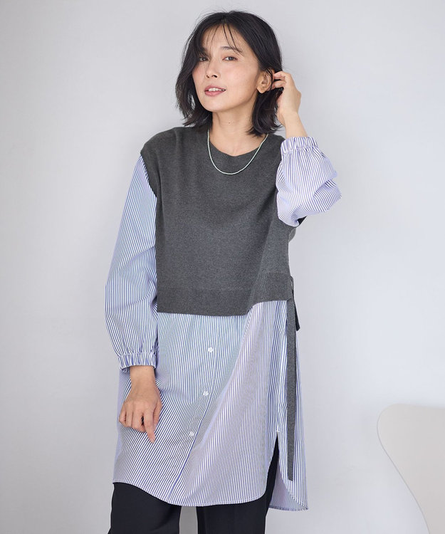 専用エンフォルド　レイヤードチュニック　トップス 楽天市場】レイヤード（チュニック｜レディースファッション）の通販