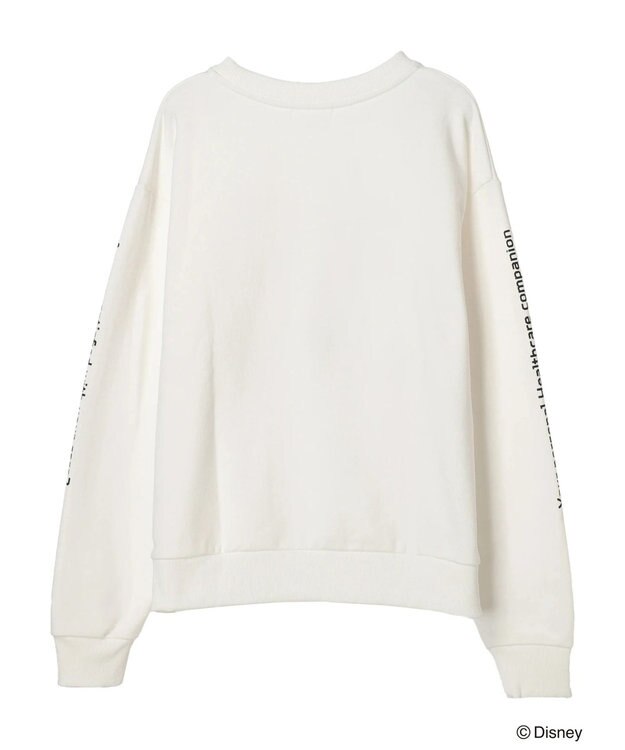 Green Parks ベイマックス／グラフィック裏毛プルオーバー White