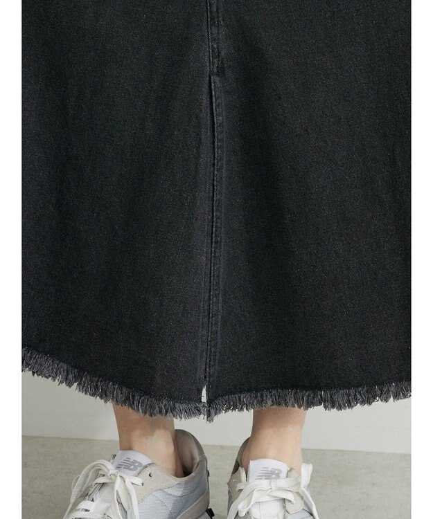 Green Parks ・ＳＵＧＡＲ　ＳＰＯＯＮ　デニムマーメイドスカート Black