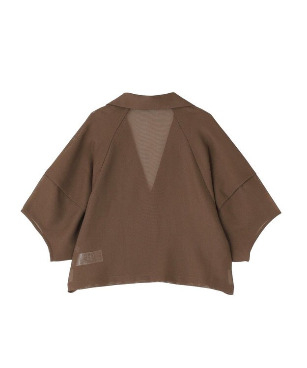 Green Parks ５分袖メッシュジャケット Mocha