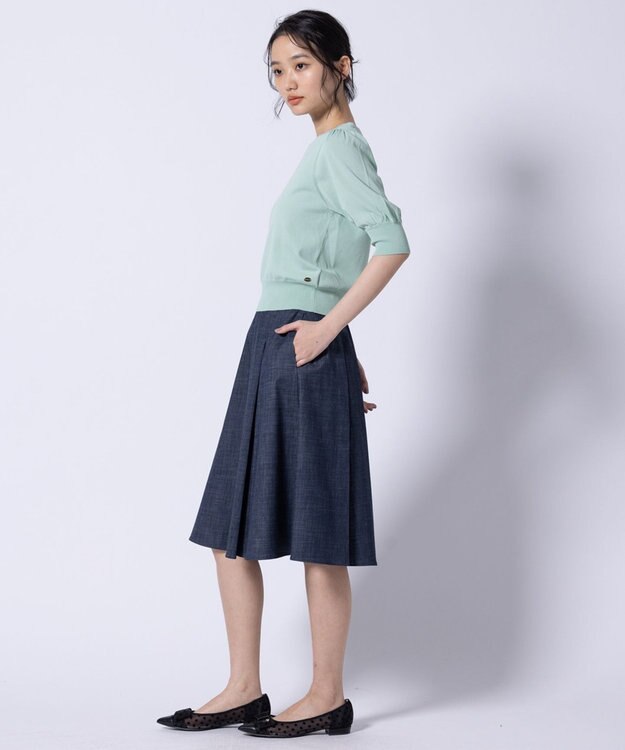 TOCCA 【洗える・消臭】NIGHT OCEAN スカート ネイビー系