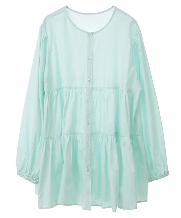 AMERICAN HOLIC ティアードギャザーブラウス Mint