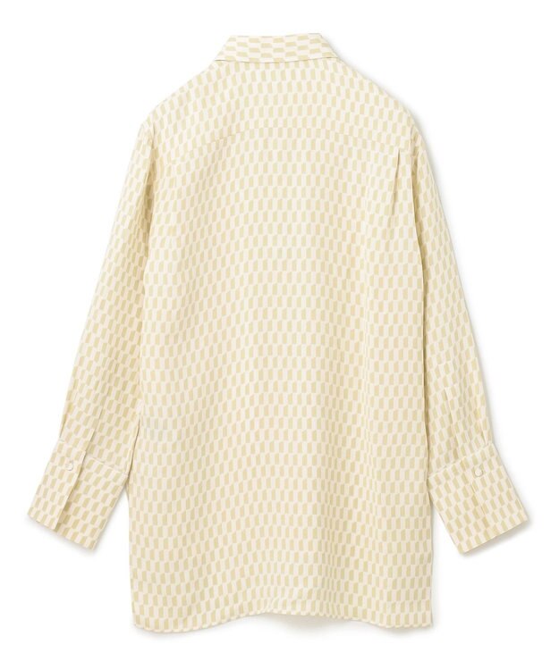 JOSEPH アルコーブプリント　ブラウス Pale Olive/Ivory