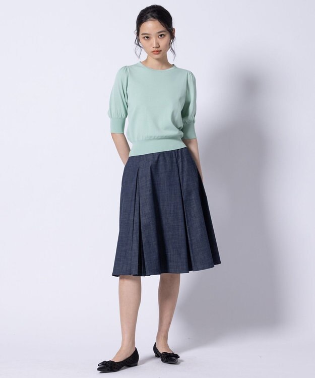 TOCCA 【消臭】NIGHT OCEAN スカート ネイビー系