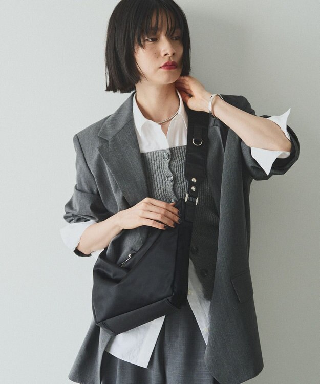 russet ナイロン2WAYミニショルダーバッグ(SF-261) Black