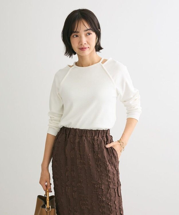 Green Parks ・ＳＵＧＡＲ　ＳＰＯＯＮ　レイヤードライクリブロンＴＥＥ Off White