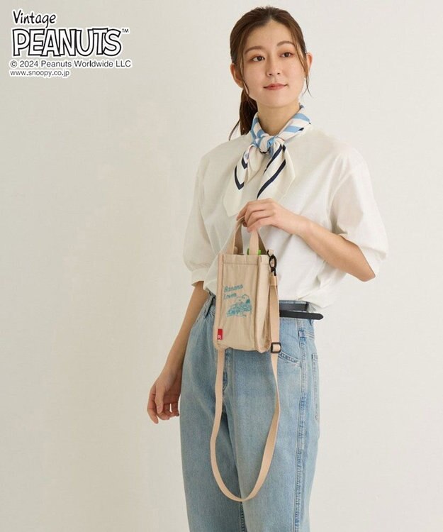 ROOTOTE 8606【スヌーピー:簡易保冷】IP.サーモキーパー.ボトル.ピーナッツ-9B 02：バナナ