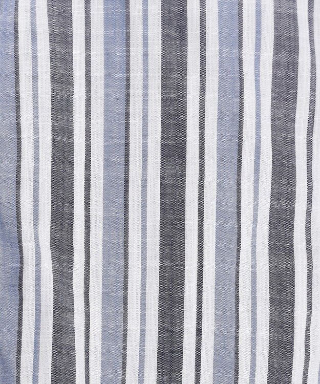 JOSEPH ABBOUD 【人気！1枚で2通りの着こなし】定番 リバーシブルシャツ ブルー系