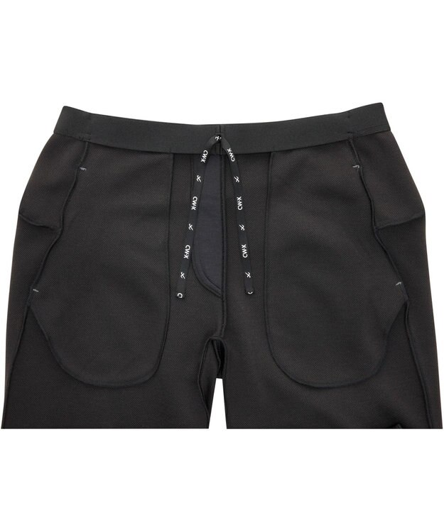 CW-X 【MEN】　アウターボトムス　ニット素材　トップス（DWR589）とペア　9分丈　/ワコール　DHO249 ブラック