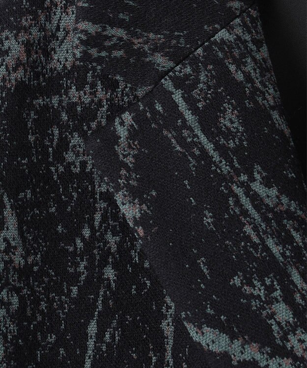 JOSEPH HOMME フォレストジャガード　チェスターコート ブラック系3