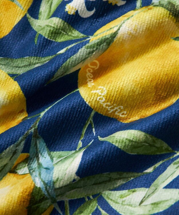 OP／FILA 【Ocean Pacific】レモン柄巻きタオル ブラック