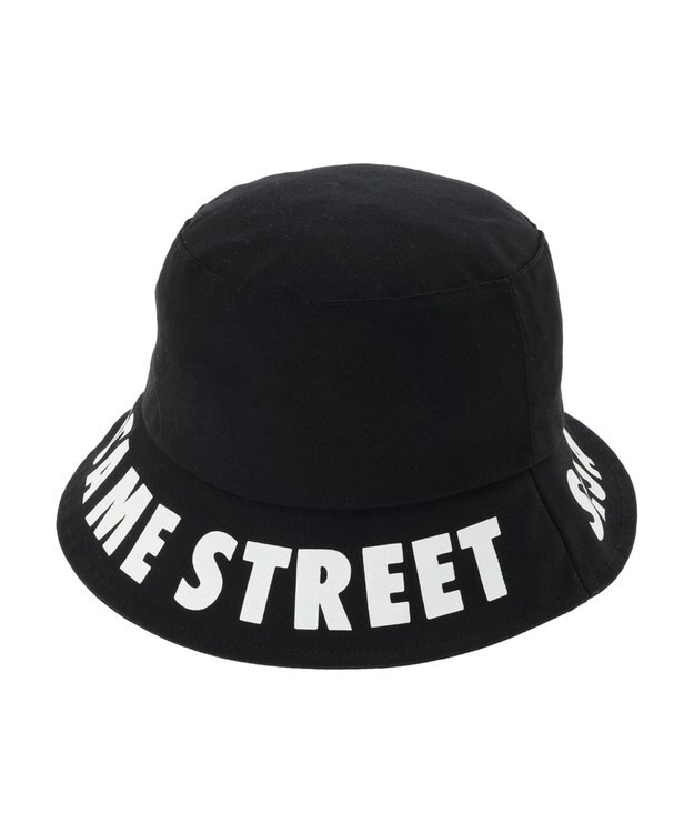 AMERICAN HOLIC プリントバケットハット／セサミストリート Black