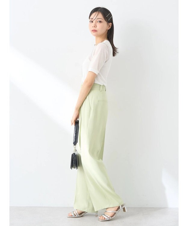 earth music&ecology シアーチュールプルオーバー Off White