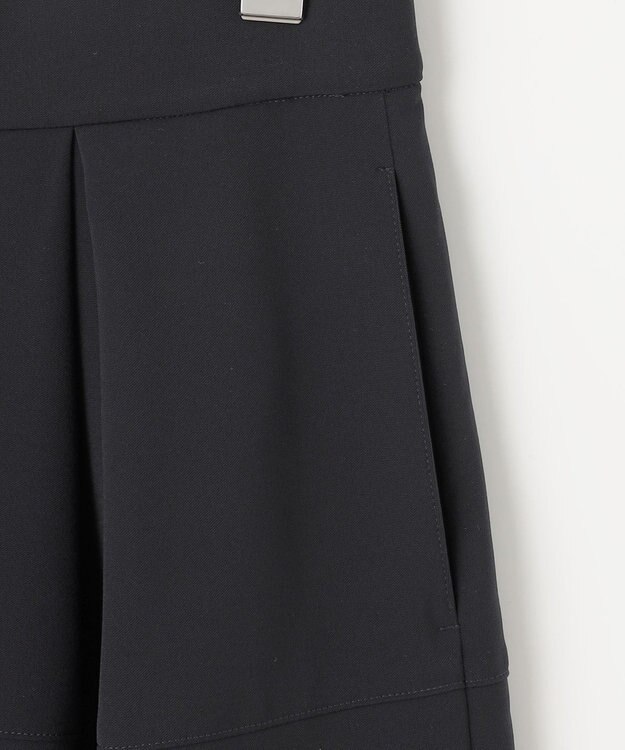 #Newans 【セレモニーにも】＜亀恭子さんコラボ＞ベルシルエットミディ丈スカート ネイビー系