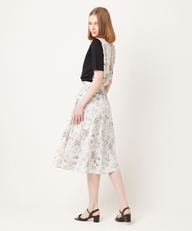 TOCCA 【大人百花掲載】BOTANICAL GARDEN PARTY KNIT プルオーバー ブラック系