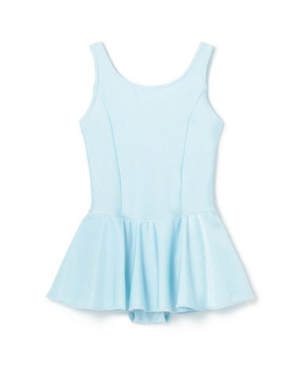 Chacott 【はじめての１枚にもおすすめ♪】スカート付レオタード ベビーブルー