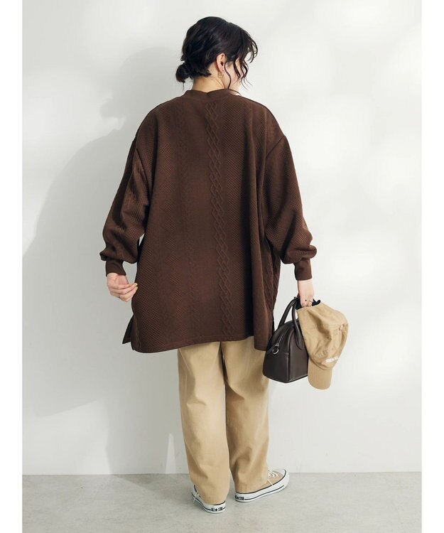 CRAFT STANDARD BOUTIQUE JQカットチュニック1 Brown