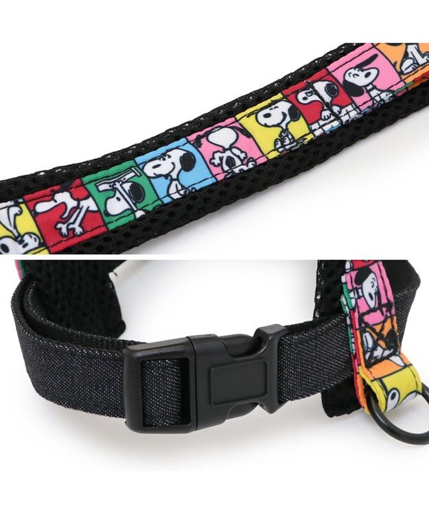 PET PARADISE スヌーピー 75周年 アクティブ ハーネス 小型犬 SS 75周年柄